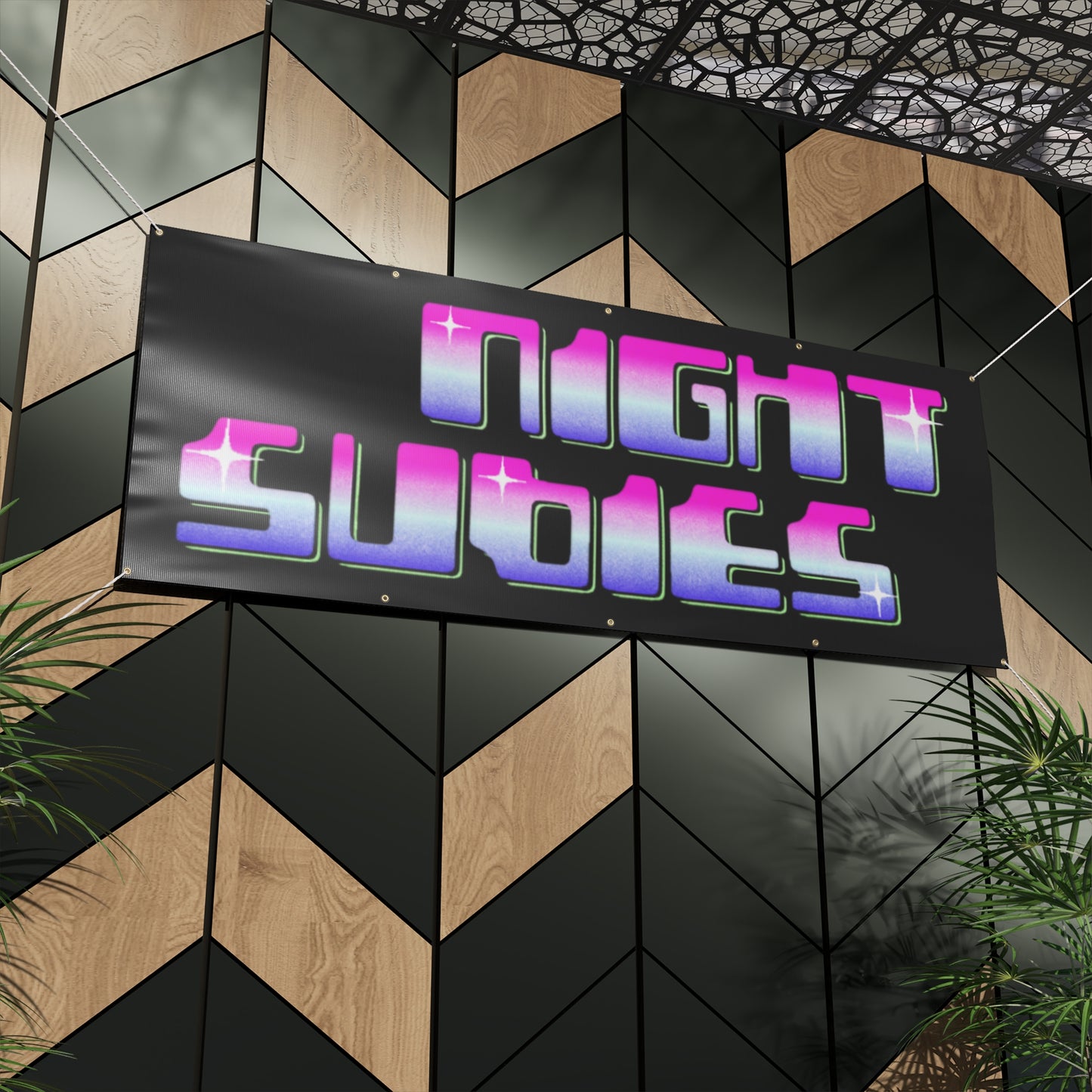 NIGHTSUBIES Bubble Banner