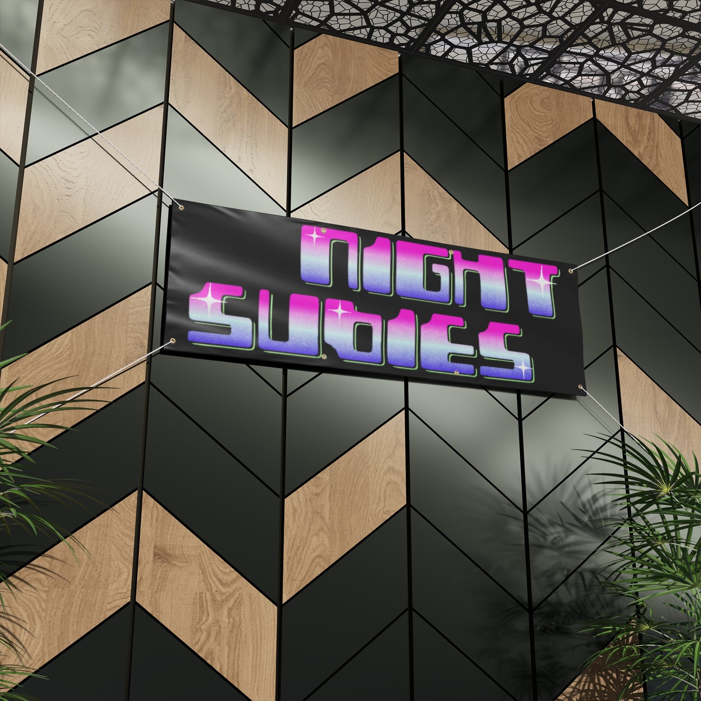 NIGHTSUBIES Bubble Banner