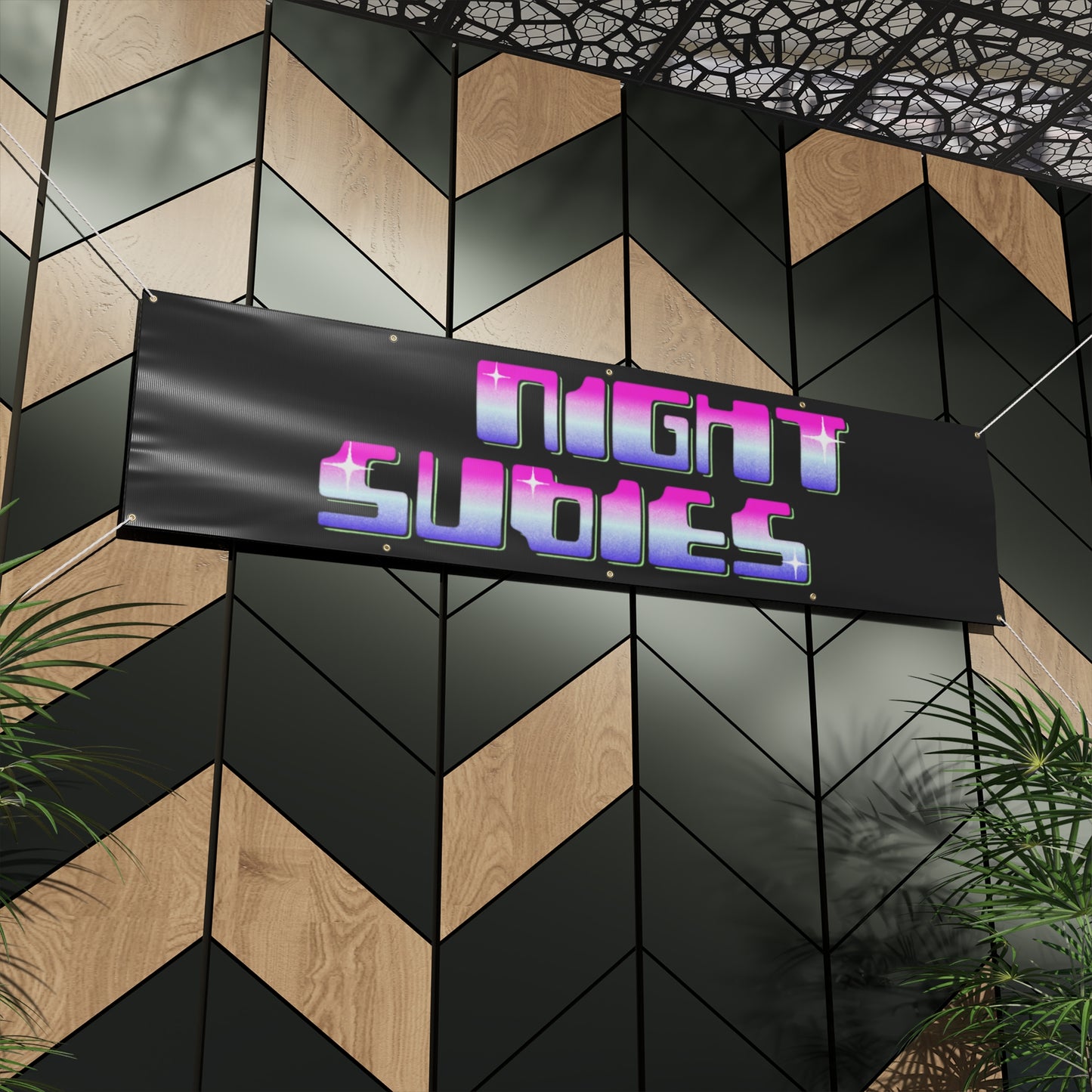 NIGHTSUBIES Bubble Banner