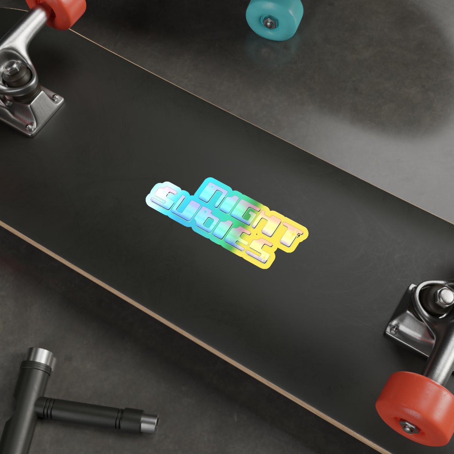 NIGHTSUBIES Bubble Holographic Stickers