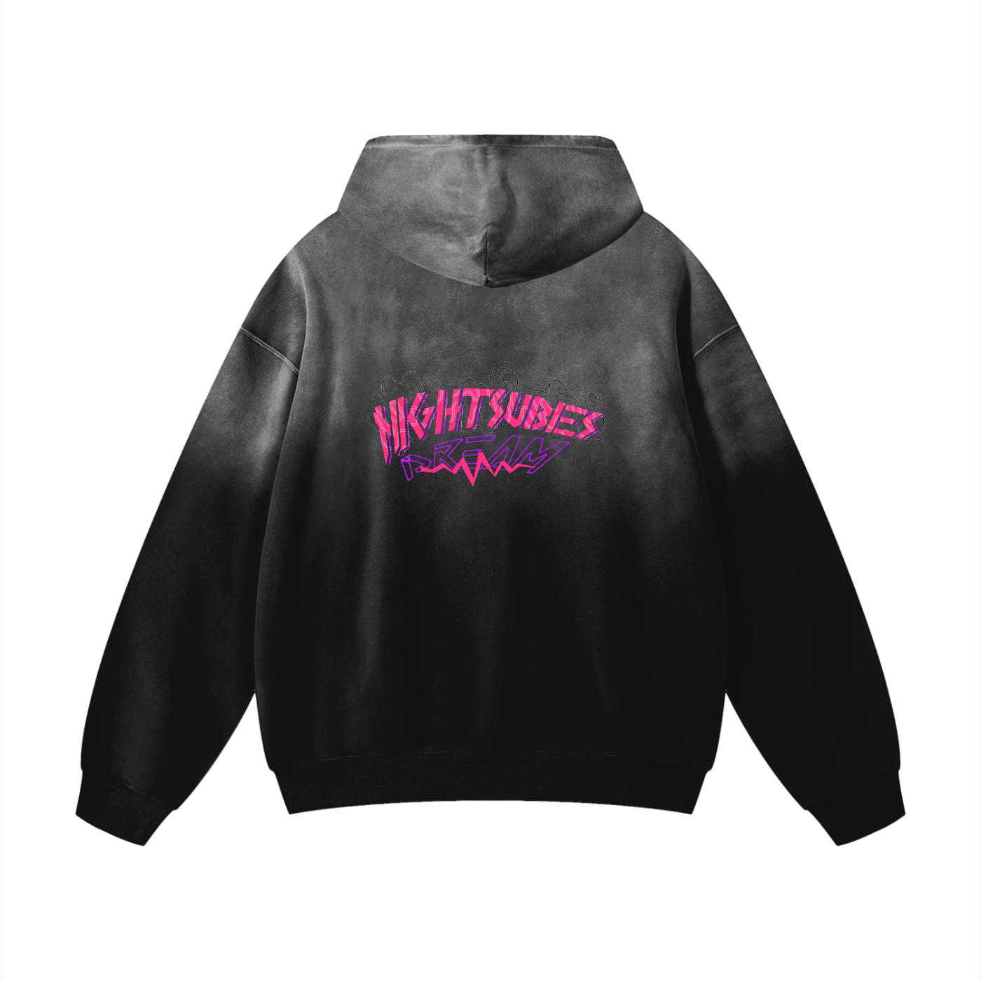 NIGHTSUBIES Dream -Sunfade Oversized Hoodie