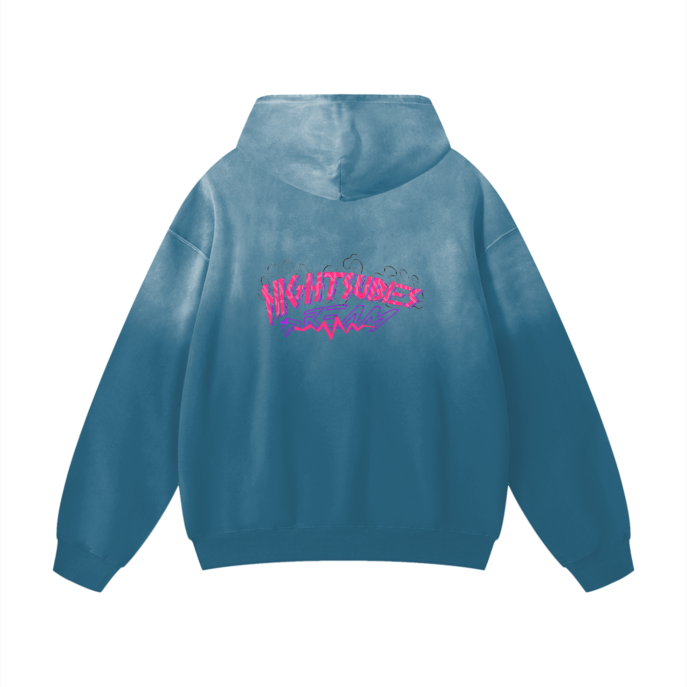 NIGHTSUBIES Dream -Sunfade Oversized Hoodie